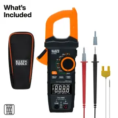 Klein Tools CL460S 400A AC/DC TRMS Dijital Pens Ampermetre, Akıllı Ölçüm Modlu