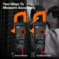 Klein Tools CL460S 400A AC/DC TRMS Dijital Pens Ampermetre, Akıllı Ölçüm Modlu