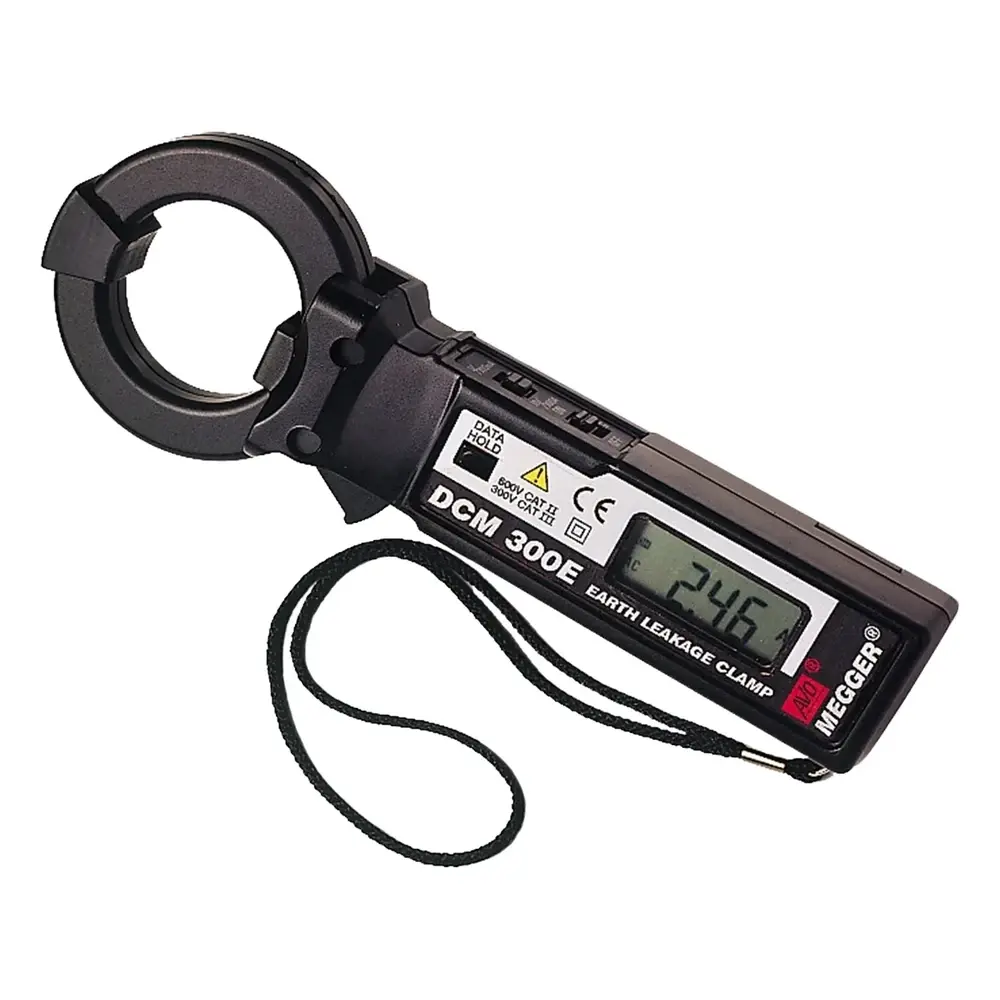 Megger DCM300E Kaçak Akım Pensampermetresi 0,01 mA – 300 A, 40 mm