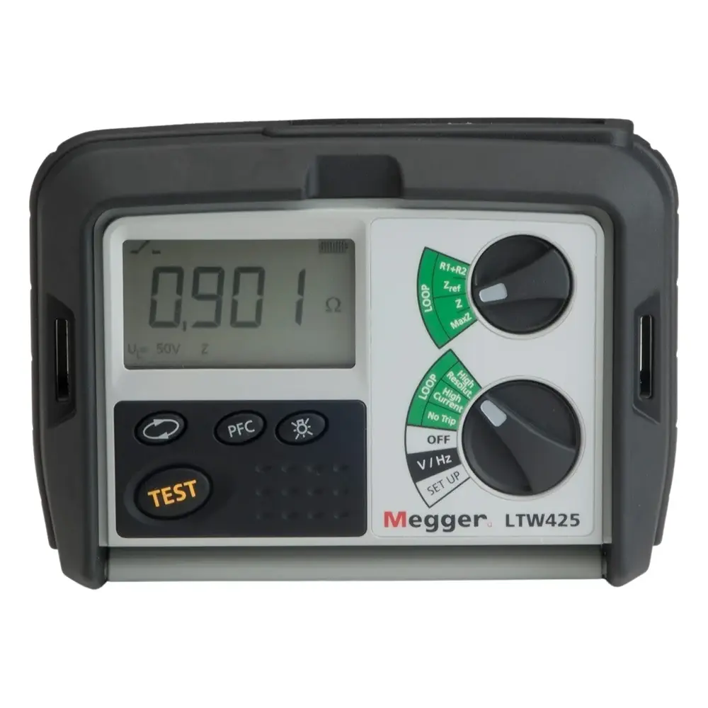 Megger LTW425 Loop Empedans Test Cihazı 0,001 Ω, 40 kA PFC