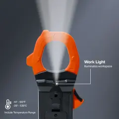 Klein Tools CL910 2000V 2000A AC/DC TRMS Dijital Pens Ampermetre, Çalışma Lambalı