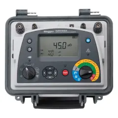 Megger DLRO10HD Mikroohmmetre 10 A, 0,1 µΩ Çözünürlük