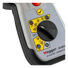 Megger DLRO2 Mikroohmmetre 2 A, 1 µΩ – 2000 Ω