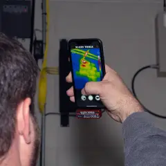 Klein Tools TI222 iOS Uyumlu Termal Kamera, 10.800 Piksel, -20 ila 400 °C