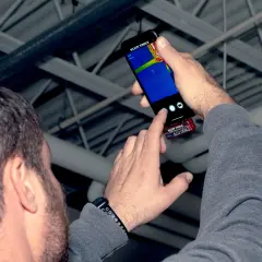 Klein Tools TI222 iOS Uyumlu Termal Kamera, 10.800 Piksel, -20 ila 400 °C