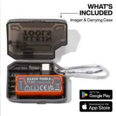 Klein Tools TI223 Android ve iOS Uyumlu Termal Kamera, 19.200 Piksel, USB-C
