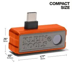 Klein Tools TI223 Android ve iOS Uyumlu Termal Kamera, 19.200 Piksel, USB-C