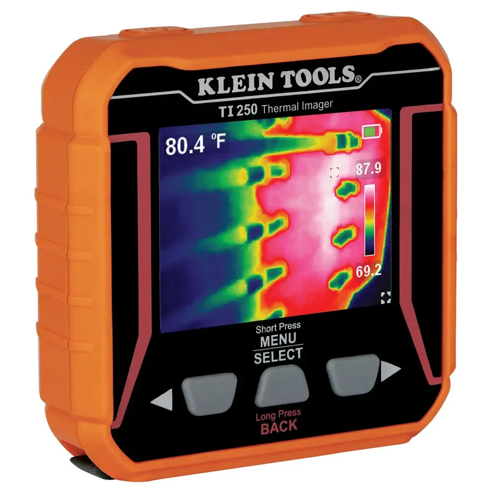 Klein Tools TI250 19.200 Piksel Şarjlı Termal Kamera, USB-C Görüntü Aktarımlı