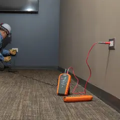 Klein Tools 69358 6,1 m Banana Fişli Test Kablosu Adaptörü, ET450 Uyumlu