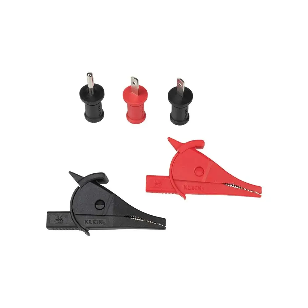 Klein Tools 69360 Timsah Klips ve Priz Ucu Seti, 5 Parça, 69358 ve 69359 Uyumlu