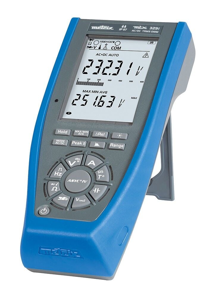METRIX MTX3291 60Kcts TRMS Dijital Multimetre 100kHz USB