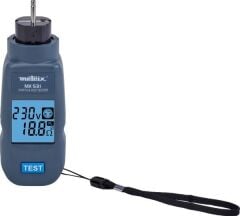 METRIX MX0531 Topraklama ve Kaçak Akım Rölesi (RCD) Test Cihazı – TT Sistemleri için