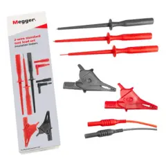 Megger 1014-293 Krokodil Klipsli Test Kablo Seti (MIT300 Serisi)