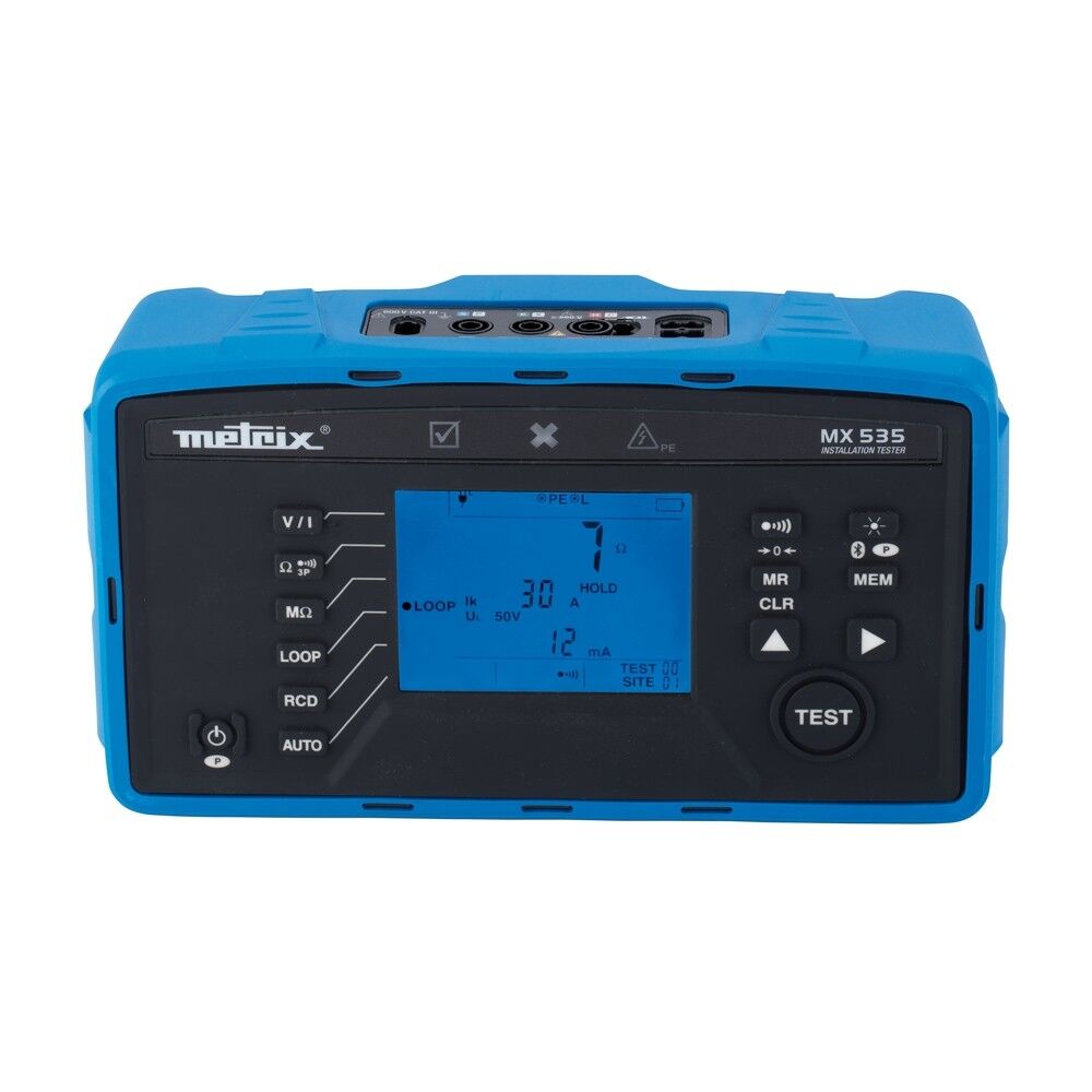 METRIX MX0535 – Elektrik Tesisat Test Cihazı
