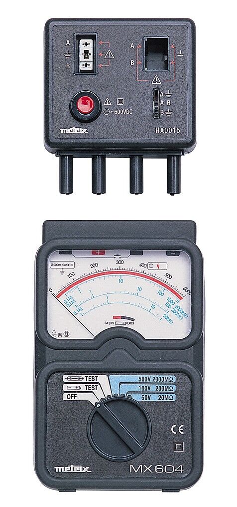METRIX MX0604 – Paratoner ve İzolasyon Test Cihazı