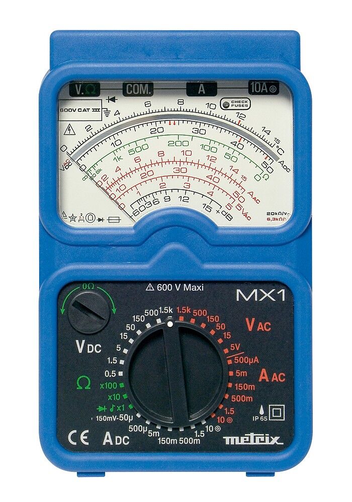 METRIX MX1 – Analog Multimetre