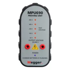 Megger MPU690 Gerilim Test Cihazı Kontrol Ünitesi 50–690 V, 5 Kademe