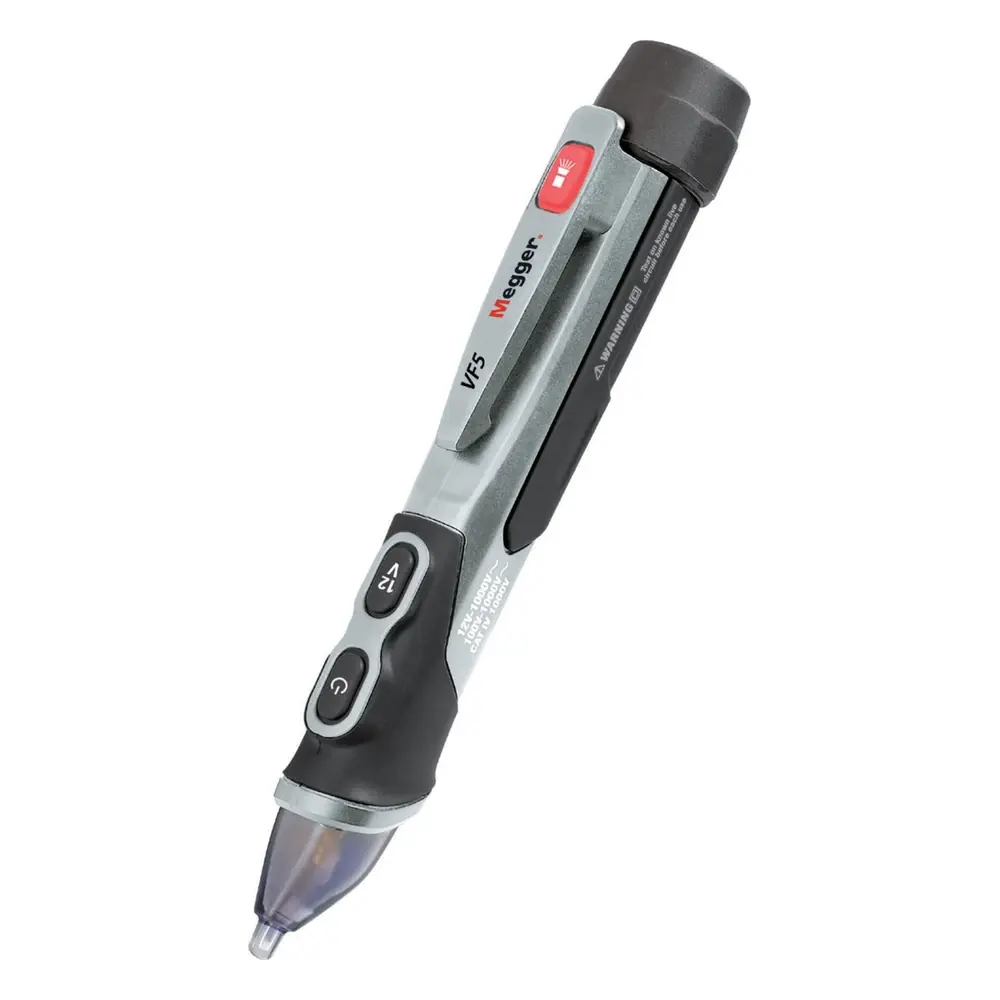 Megger VF5 Temassız Voltaj Dedektörü 12–1000 V AC, IP67, CAT IV