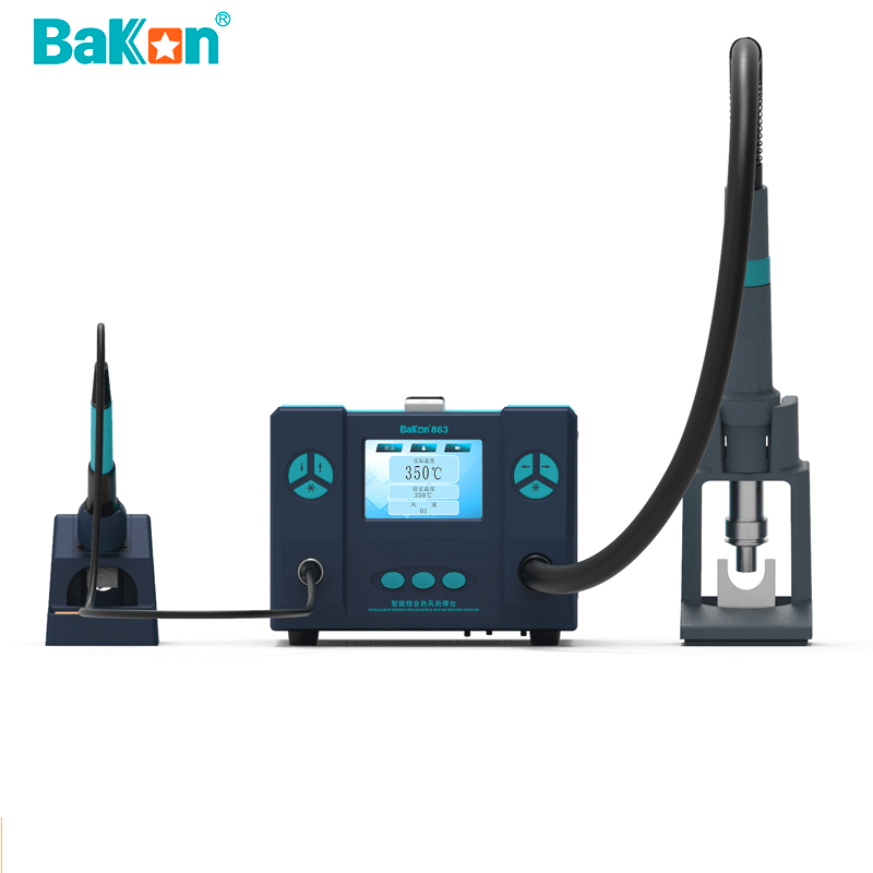 BAKON BK863  Akıllı 2 İn 1 Havya İstasyonu