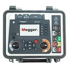 Megger DET2/3 Toprak Direnci Ölçüm Cihazı 2/3/4 Kutuplu, ART ve Kazıksız, 1 mΩ
