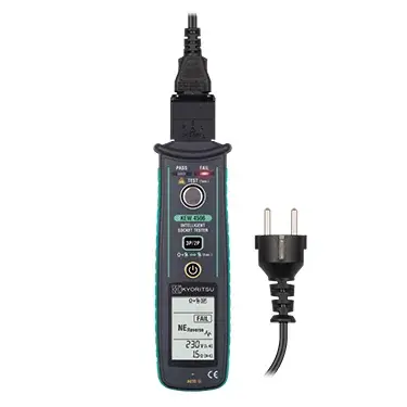 Kyoritsu KEW 4506 230V LED Göstergeli Akıllı Priz Test Cihazı