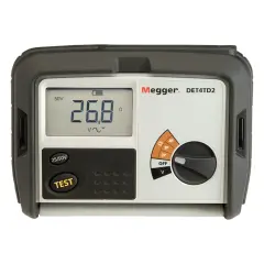 Megger DET4TD2 Toprak Direnci Ölçüm Cihazı (4 Uçlu, 0,01 Ω – 20 kΩ)