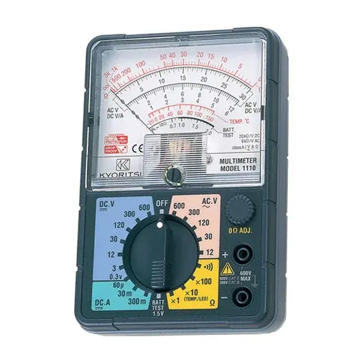 Kyoritsu KEW 1110 20 kΩ/V 600V AC/DC Analog Multimetre