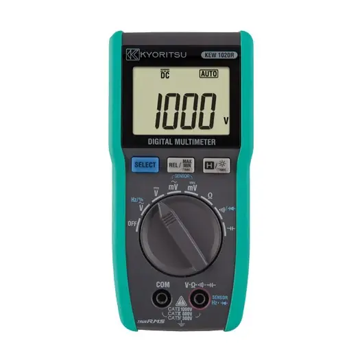 Kyoritsu KEW 1020R 1000V AC/DC TRMS Dijital Multimetre