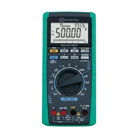 Kyoritsu KEW 1061 1000V 50.000 Sayım TRMS Hassas Dijital Multimetre
