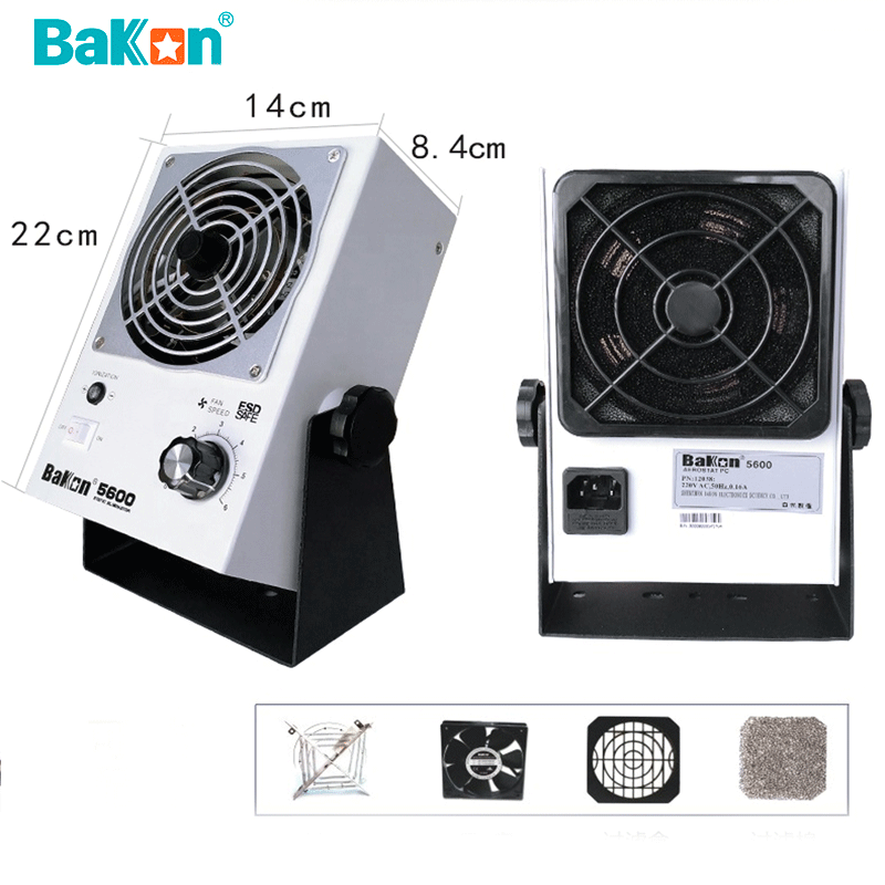 BAKON BK5600 Masaüstü ESD İyonizer Hava Üfleyici