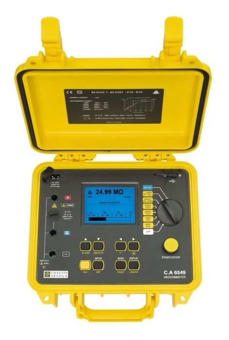 CHAUVIN-ARNOUX CA 6549 5kV Dijital Megohmmetre