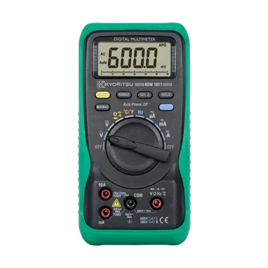 Kyoritsu KEW 1011 600V 10A Sıcaklık Ölçümlü Dijital Multimetre