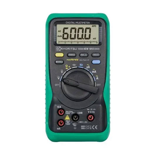 Kyoritsu KEW 1012 600V 10A AC/DC TRMS Dijital Multimetre