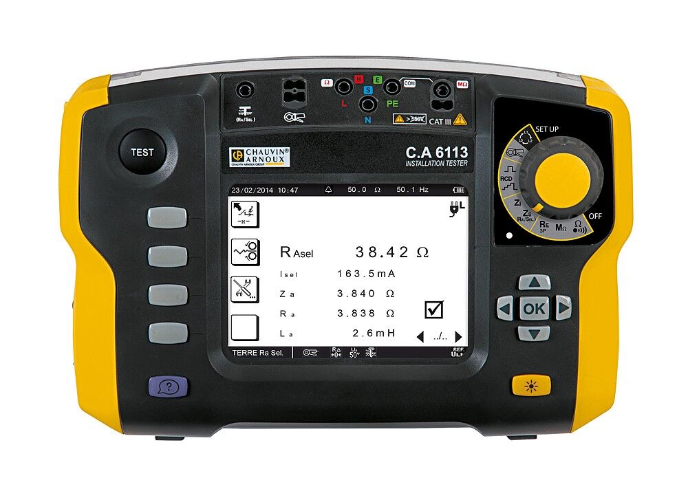 CHAUVIN-ARNOUX CA 6113 EURO Kurulum Test Cihazı
