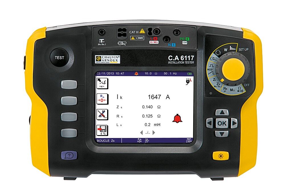 CHAUVIN-ARNOUX CA 6117 EURO KURULUM TEST CİHAZI