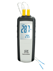 CEM DT-630  İki kanallı Sıcaklık Ölçer