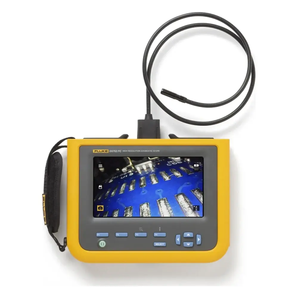 Fluke DS703 FC Yüksek Çözünürlüklü Videoskop (Endoskop Kamera)