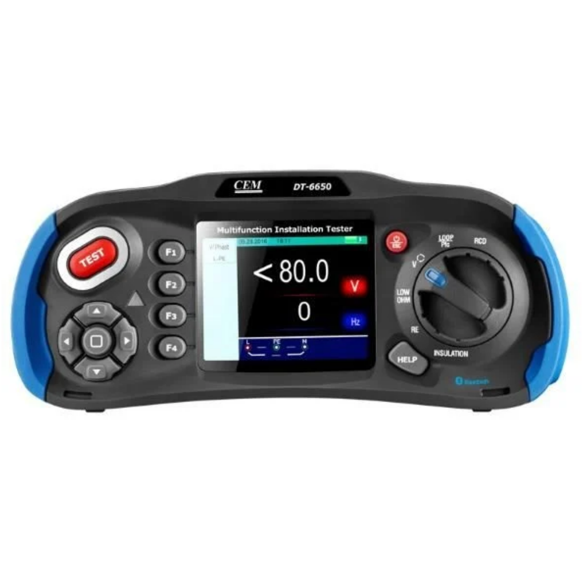 CEM DT-6650 Çok Fonksiyonlu Tesisat Test cihazı