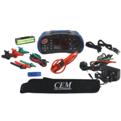 CEM DT-6650 Çok Fonksiyonlu Tesisat Test cihazı