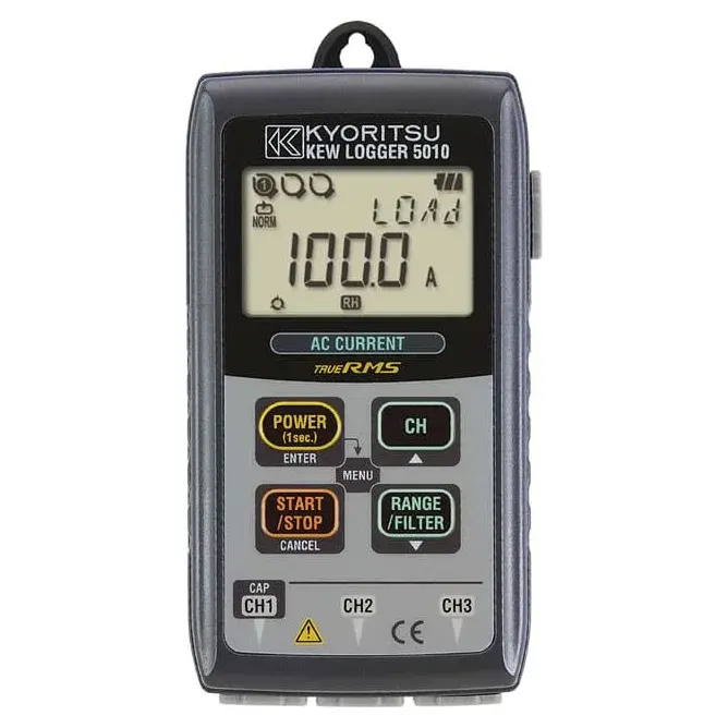 Kyoritsu KEW 5010 3 Kanallı TRMS Kaçak ve Yük Akımı Kaydedici