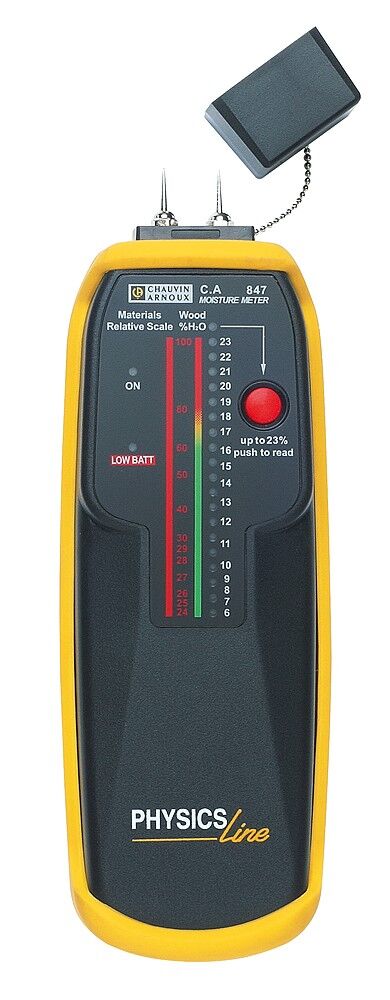 CHAUVIN-ARNOUX CA 847 Yapı Malzemesi Nem Ölçer