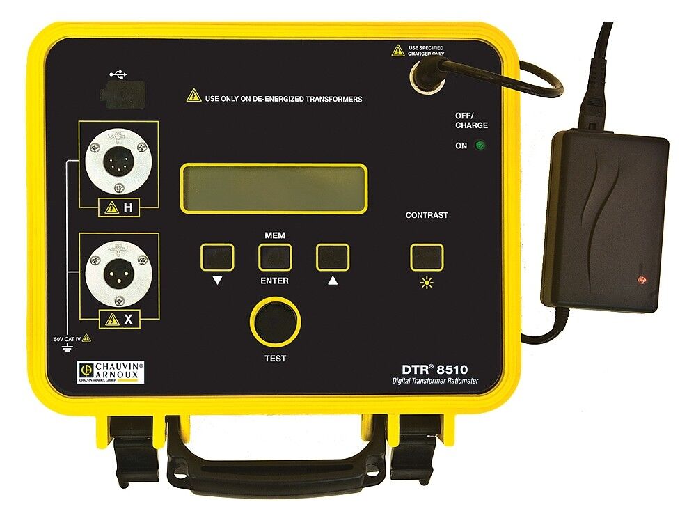 CHAUVIN-ARNOUX DTR 8510 TEK FAZLI TRAFO ORAN ÖLÇER