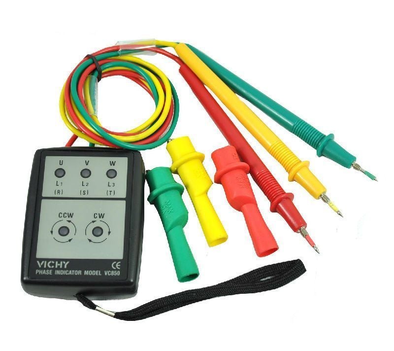 VC-850  Faz Sırası Test Cihazı