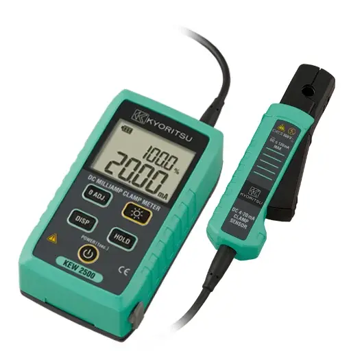 Kyoritsu KEW 2500 120mA DC Miliamper Pensampermetre (4–20 mA Döngü Ölçümü)