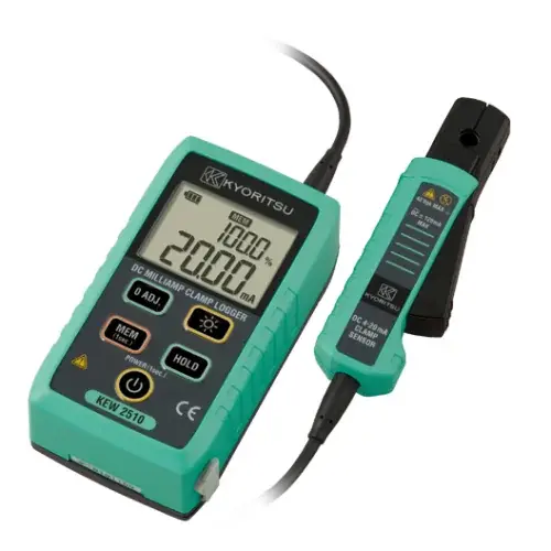 Kyoritsu KEW 2510 Bluetooth'lu Kayıtlı DC Miliamper Pensampermetre (4–20 mA)