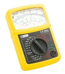 CHAUVIN-ARNOUX CA 5001 Analog Multimetre | CAT III 600V, AC/DC Gerilim & Akım,