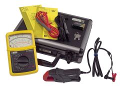 CHAUVIN-ARNOUX C.A 5005 Analog Multimetre + MN89 Akım Pensli Set | 240A AC Ölçüm, CAT III 600V, IP53