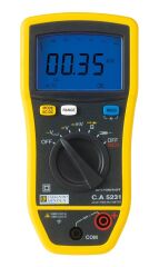 CHAUVIN-ARNOUX C.A 5231 Dijital Multimetre | TRMS, 600A Akım Pens Desteği, NCV, CAT IV 600V