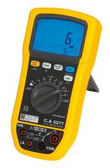 CHAUVIN-ARNOUX C.A 5277 Dijital Multimetre | TRMS AC+DC, ΔX ve ΔX/X%, 12-bit, Çift Ekran, CAT IV 600V