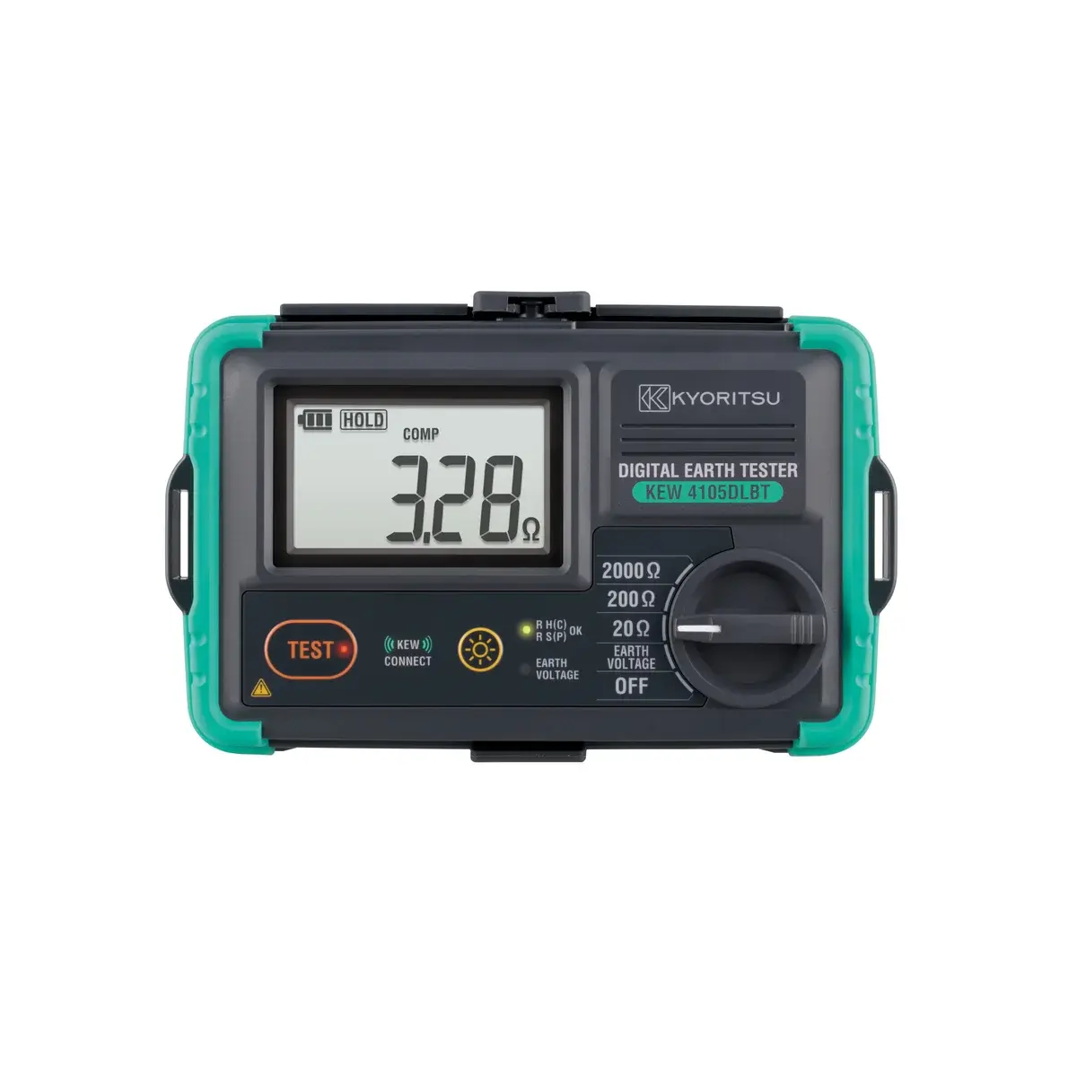 Kyoritsu KEW 4105DLBT-H Bluetooth'lu IP67 Topraklama Ölçüm Cihazı (Sert Çantalı)